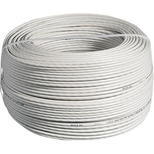 Haspel a 200m. getwiste 2-aderige kabel bobijn 2x 0.35mm²