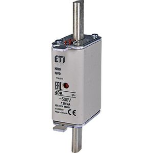 Zekering 500V 40A NH0 gG VVE=3