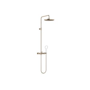 TARA Showerpipe z.handdouche 300mm Champagne (22kt Goud)
