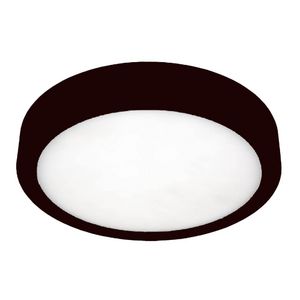 Moon CCT rond Ø500mm-42W-3100 Lumen-zwart-opbouw -IP54