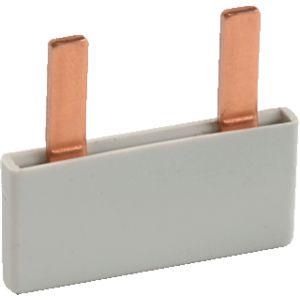 Kamrail vlak 18mm 2pin Geisoleerd