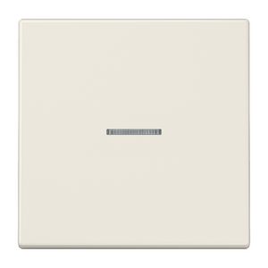 Stuurafdekking LS 1voudig wit HOME