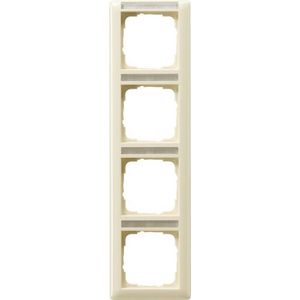 Afdekraam 4-v vert. TK Gira Standard 55 creme wit