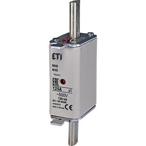 Zekering 500V 125A NH0 gG VVE=3