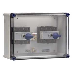 Schakelaarkast 2x125A Dumeco 4p