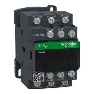 Hulpcontactor 5M <=690V Stuurspanning 230V AC Schroef D