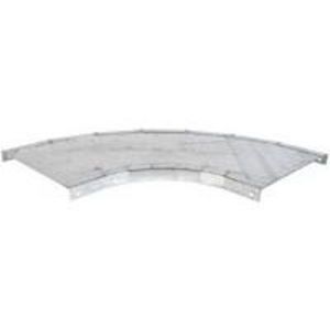 Deksel bochtstuk 90gr. B400 RVS316