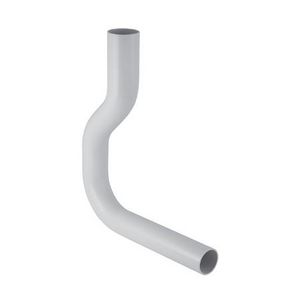 Bocht sprong achter 5cm wit