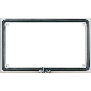 Adapter UFK flensplaat op F3A opening IP66 metaal RAL7035