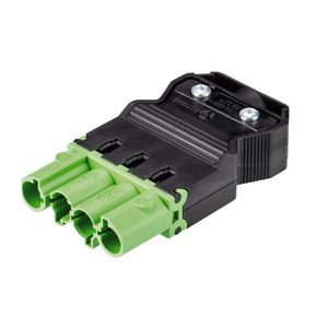 Kabelsteker GST18I4 male groen schroef VVE=50