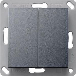RF wandzender 2-voudig KNX System 55 antraciet