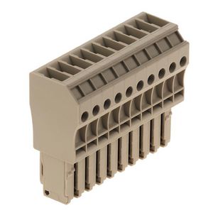 Plug schoefaansl. d.beige 4mm² 32A 800V 1107800000 VVE=10