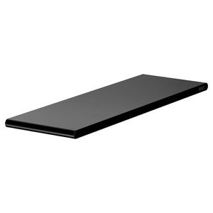 Douche-planchet inclusief lijmset zwart mat