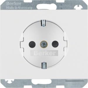 Wandcontactdoos RA aanraakveilig schroef berker K.1/K.5