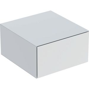 Zijkast 45x24,5cm (bxh) 1x la mat wit ONE