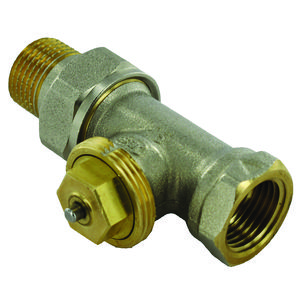 Radiatorafsluiter thermostatisch 1/2" recht VVE=10