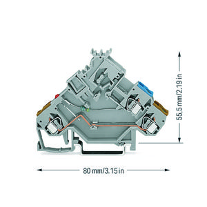2-draads actuatorklem LED rode invoeropeningen 434 VVE=50