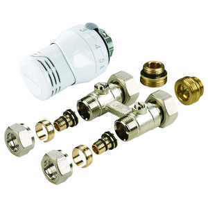 Radiatoraansluitset recht 16mm 9169FM