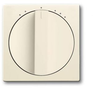 Centraalplaat v inbouw ventilatorschakelaar 2711U s-ivoorwit