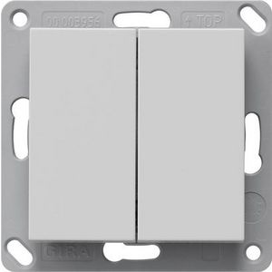 RF wandzender 2-voudig KNX System 55 grijs m