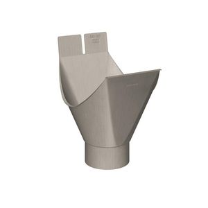 Zinken Graphite-Grey HWA trechteruitloop M333 aansluiting 100mm tbv mastgoot VVE=25