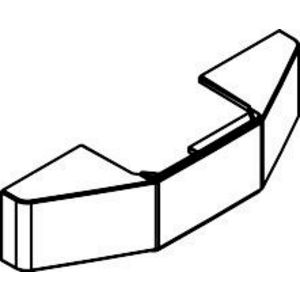 HG afdekkap tbv chroom tbv showerpipe