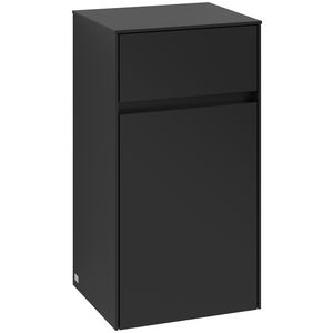 Zijkast Collaro 404x748x349mm Volcano Black C03200VL