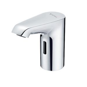 Wastafelmengkraan elektronisch XERIS E² HD-K small koud water chroom excl. stroomvoorziening
