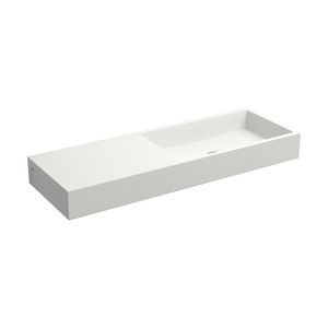Mini Wash Me fontein 560x190x60mm aluite LI met voorbewerkt kraangat