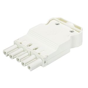 Kabelsteker GST18I5 female wit schroef 92.953.5053.0 VVE=50