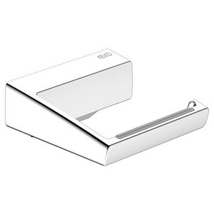 Toiletrolhouder open vorm inclusief lijmset verchrd