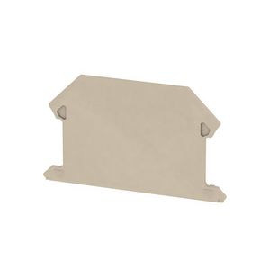 Afsluit- eindplaat h:56mm b:1.5mm V-0, 1272380000 VVE=50