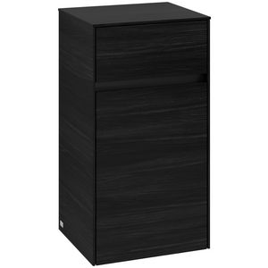 Zijkast Collaro 404x748x349mm Black Oak C03200AB