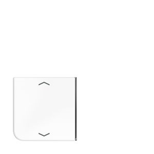 Tastafdekking 4-voudig pijl CD alpinwit KNX