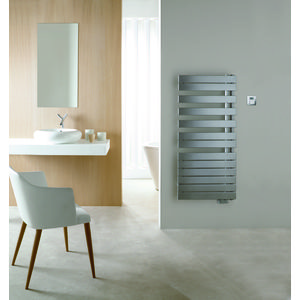 Elek.radiator Roda Spa Air Asym (LI) 1252x550mm wit incl. ventilatorkachel 1000W