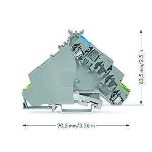 3-draads actuatorvoedingsklem 2,5mm² 280-578 VVE=20