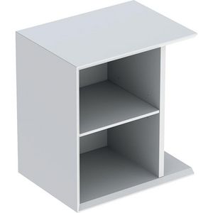 iCon zijkast voor onderkast wastafel 37x40x27,3cm wit mat