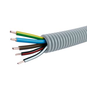 Lengte a 100m. FlexPP GR 16 GGBLBRWZRZ3x2,5+2x1,5
