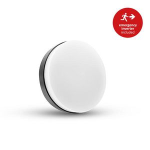 Plafonniere 8/12/15W 335mm 3.000/3.500/4.000K zwart nood