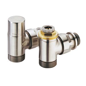 Afsluiter thermostatisch DESIGN haaks 1/2" chroom D3804C