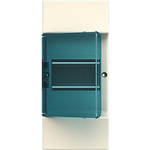 Groepenkast leeg MistraL41 wandopbouw met trans deur 4M