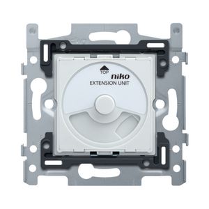 Sokkel draaiknopextensie univ.draaiknopdimmer CAB-ontstoring