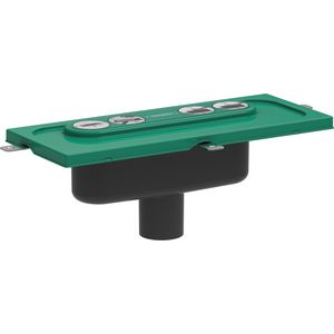 uBox Universal inbouwdeel rechte afvoer vert. installatie