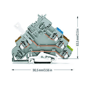 3-draads actuatorklem PE gekleurde invoer 280-576 VVE=50