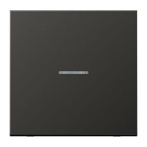 Stuurafdekking LS 1voudig antraciet HOME