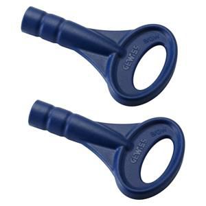 SET MET 2 RESERVESLEUTELS VOOR DEUREN-DRIEHOEKIG TYPE-QD