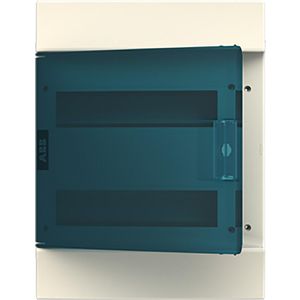 Groepenkast leeg MistraL41 wandopbouw met trans deur 24Me