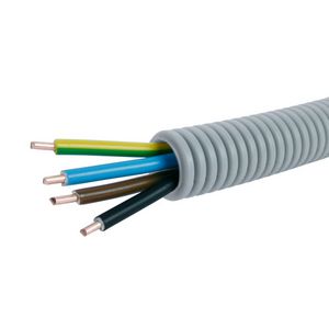Lengte a 100m. FlexPP GR 16 GGBLBRZW 3x2,5+1x1,5