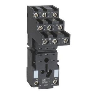 Relaisvoet 3P 10A < 250V conn. RXM3 Harmony RXZ VVE=10