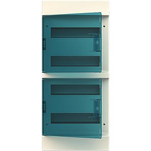 Groepenkast leeg MistraL41 wandopbouw met trans deur 48Me